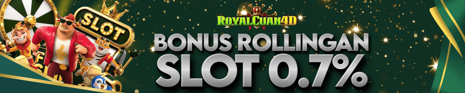 BONUS ROLLINGAN SLOT 0.7%