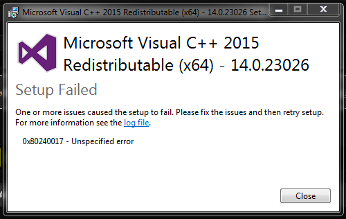 Vc redist installer. Microsoft Visual c++ 2015. Microsoft Visual c++ 2012. 0x80240017. 0х80240017 Visual c.