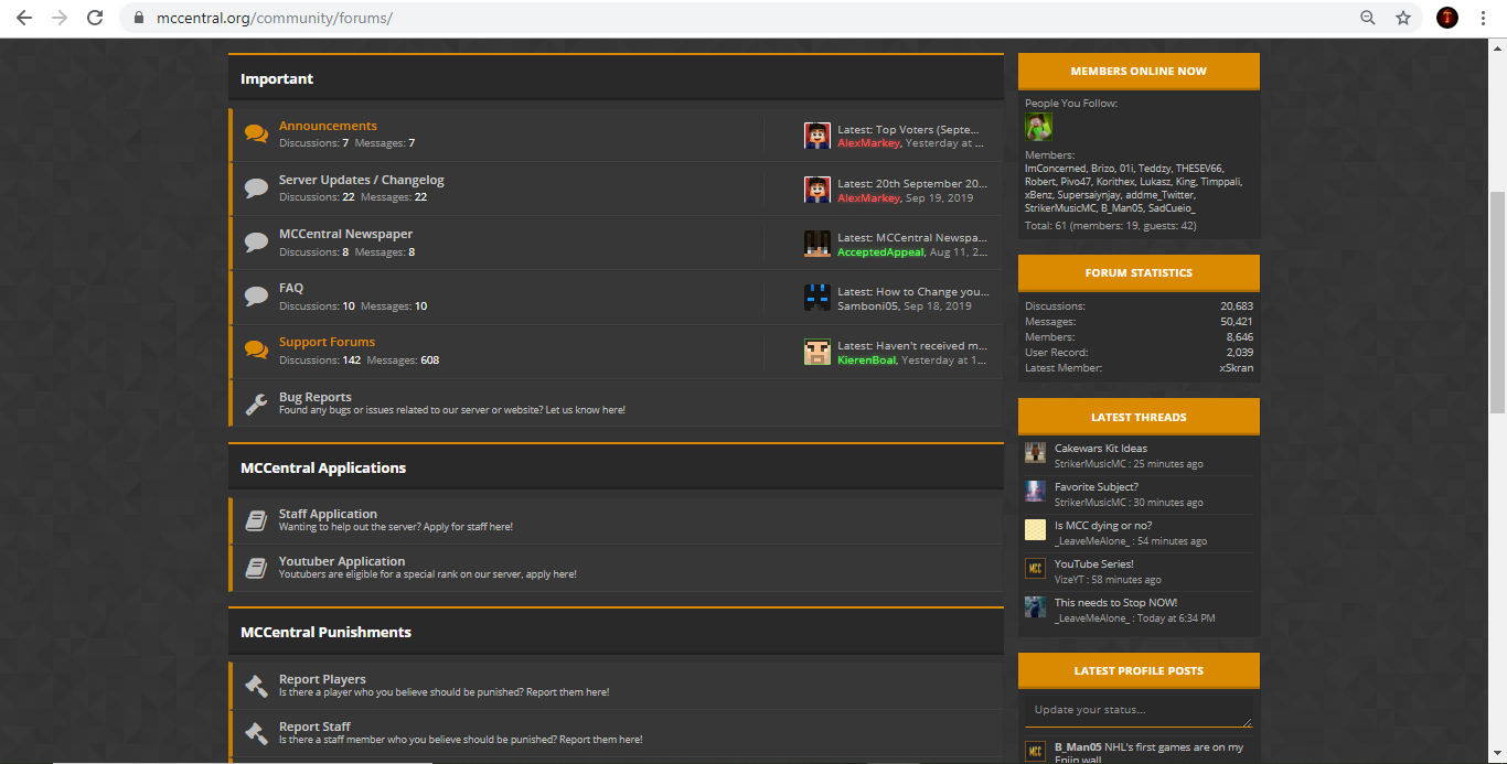 How To Report | Minecraft Central | #1 Minecraft Server
