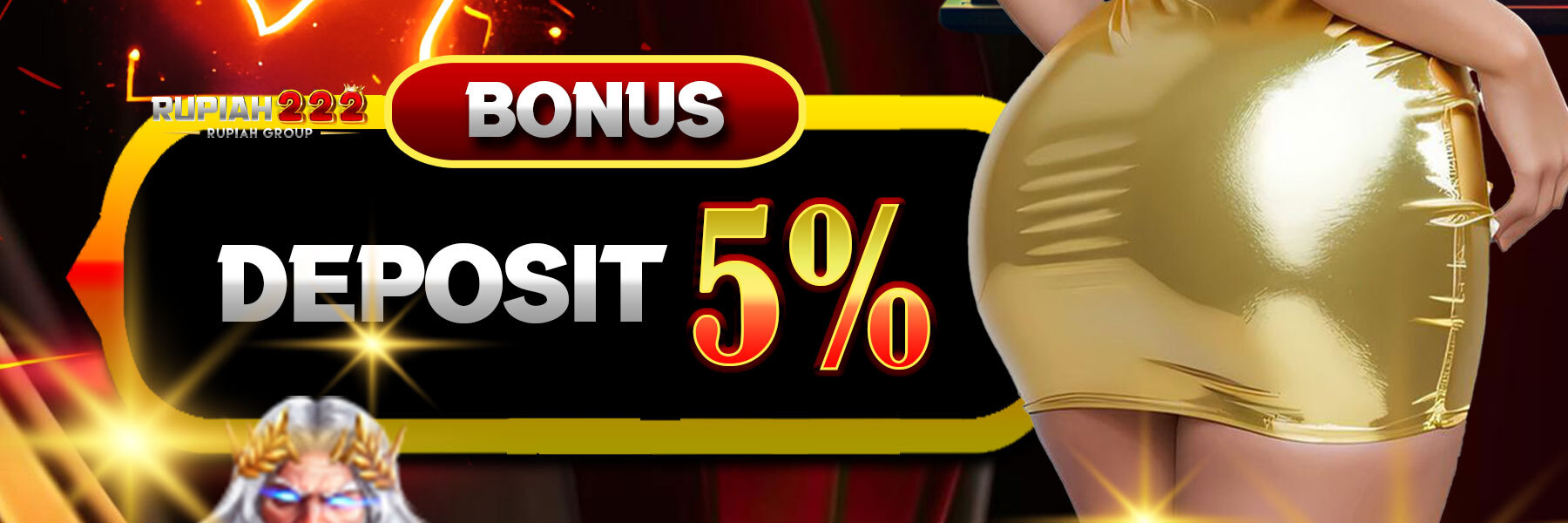 BONUS DEPOSIT 5%