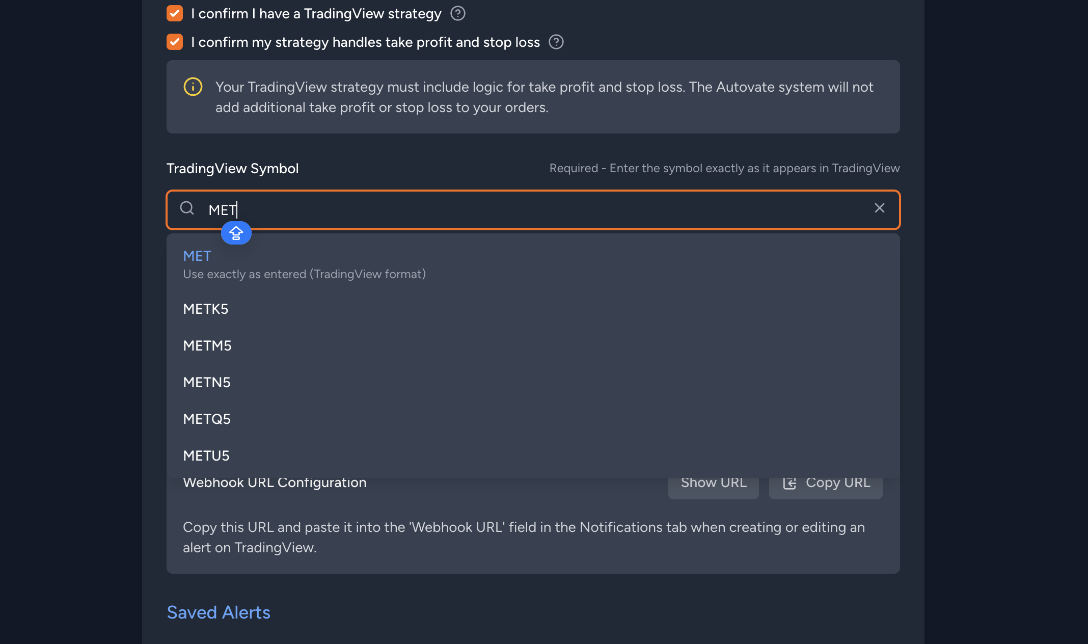 Symbol input field