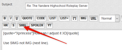 The Yandere Highschool Roleplay Server