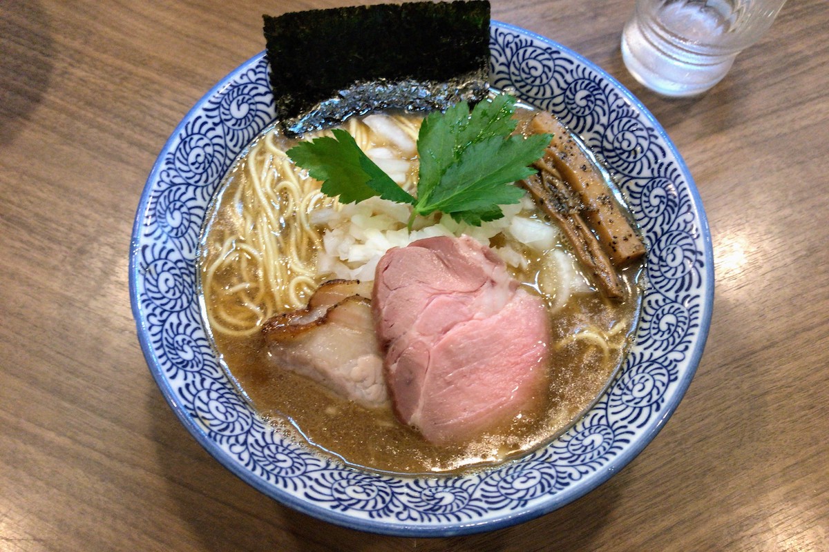 煮干しつけ麺「宮元」・極上煮干しそば