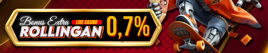BONUS ROLLINGAN UPTO 0.7% (LIVEGAMES)