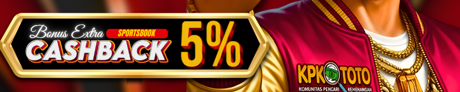 BONUS CASHBACK 5% SPORTSBOOK