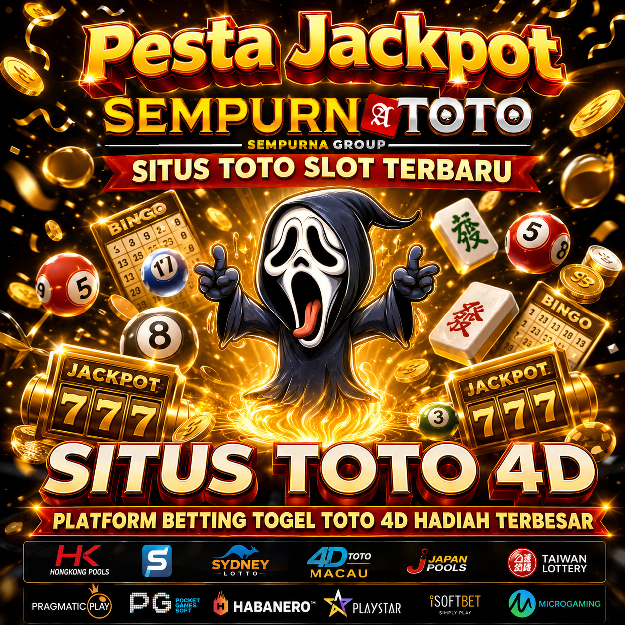 SEMPURNATOTO : Pesta Jackpot Situs Toto Slot Terbaru Platform Betting Togel Toto 4D Hadiah Terbesar