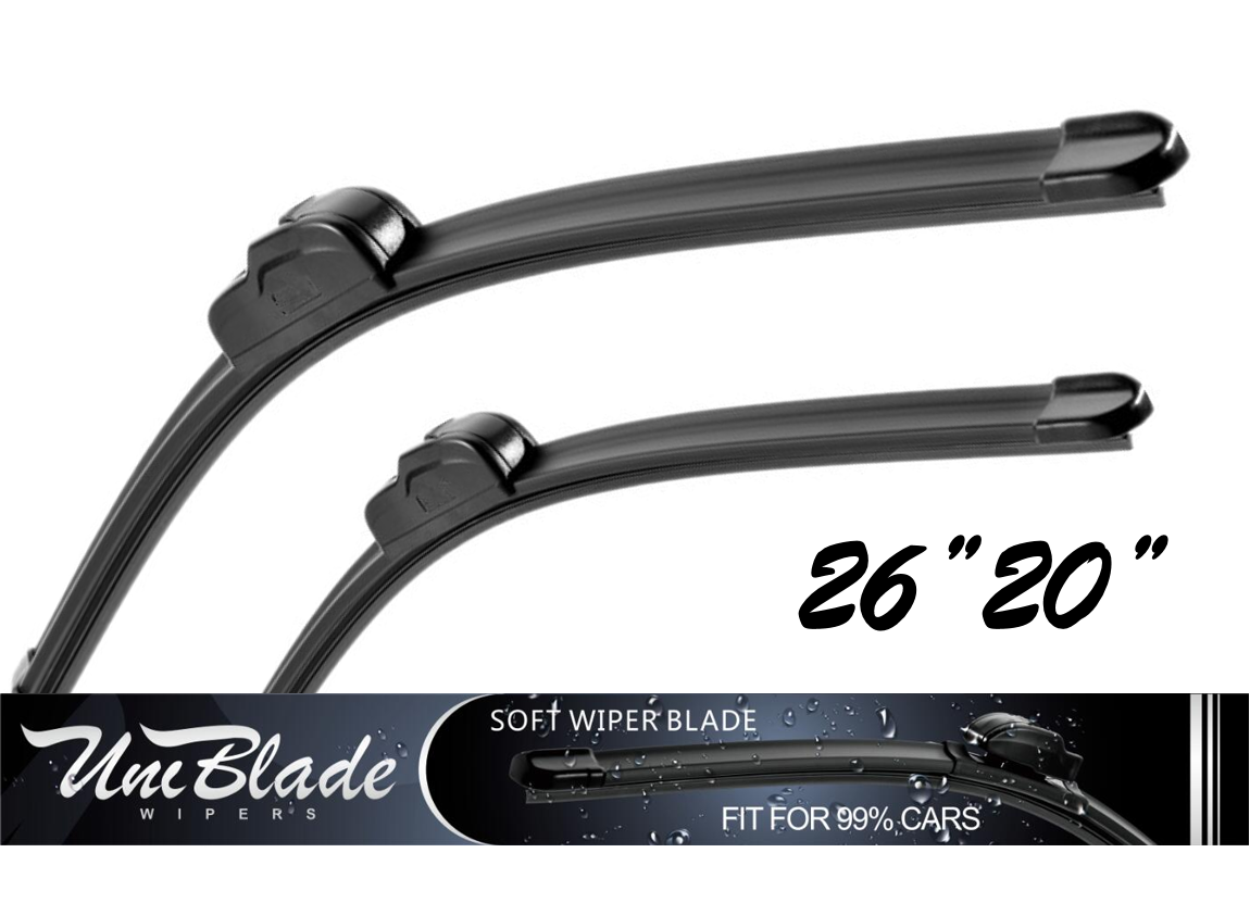 26/" 20/" /> Front Wiper Blades uniblade Pour Volvo-S90 Saloon 2016