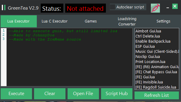 Is It Possible To Convert An Exploit Into A Dll Wearedevs Forum - roblox lua c noclip script