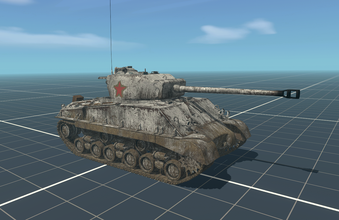 M4A2(76)W HVSS Sherman [Stalingrad DLC]