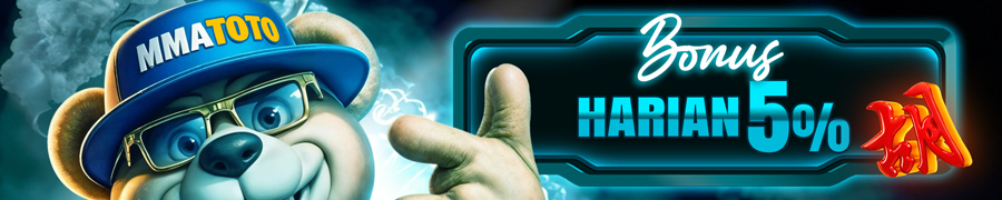 BONUS HARIAN 5%