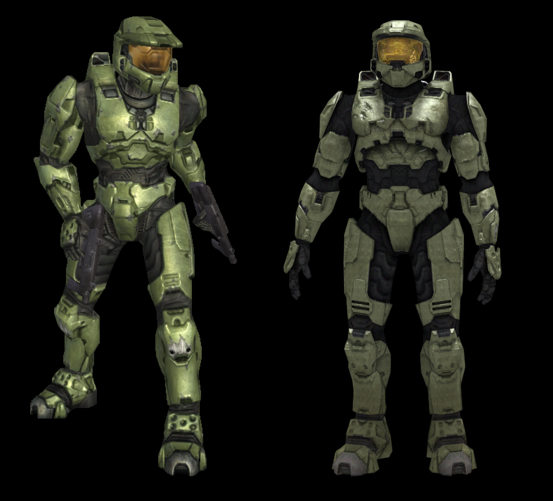 Using Halo 4 armor and the Halo 5: Guardians bodysuit models, I made ...