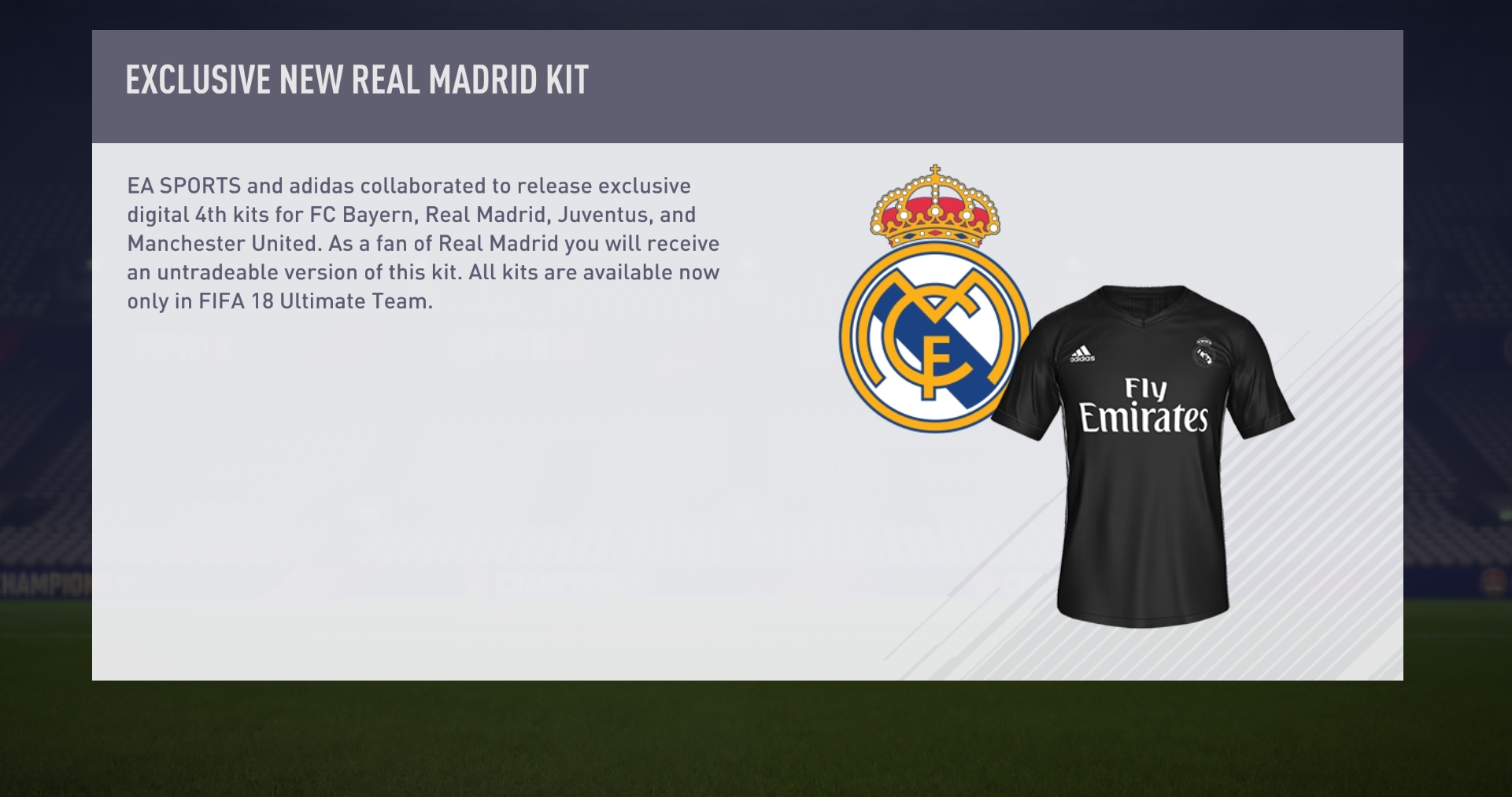 real madrid 4th kit for sale