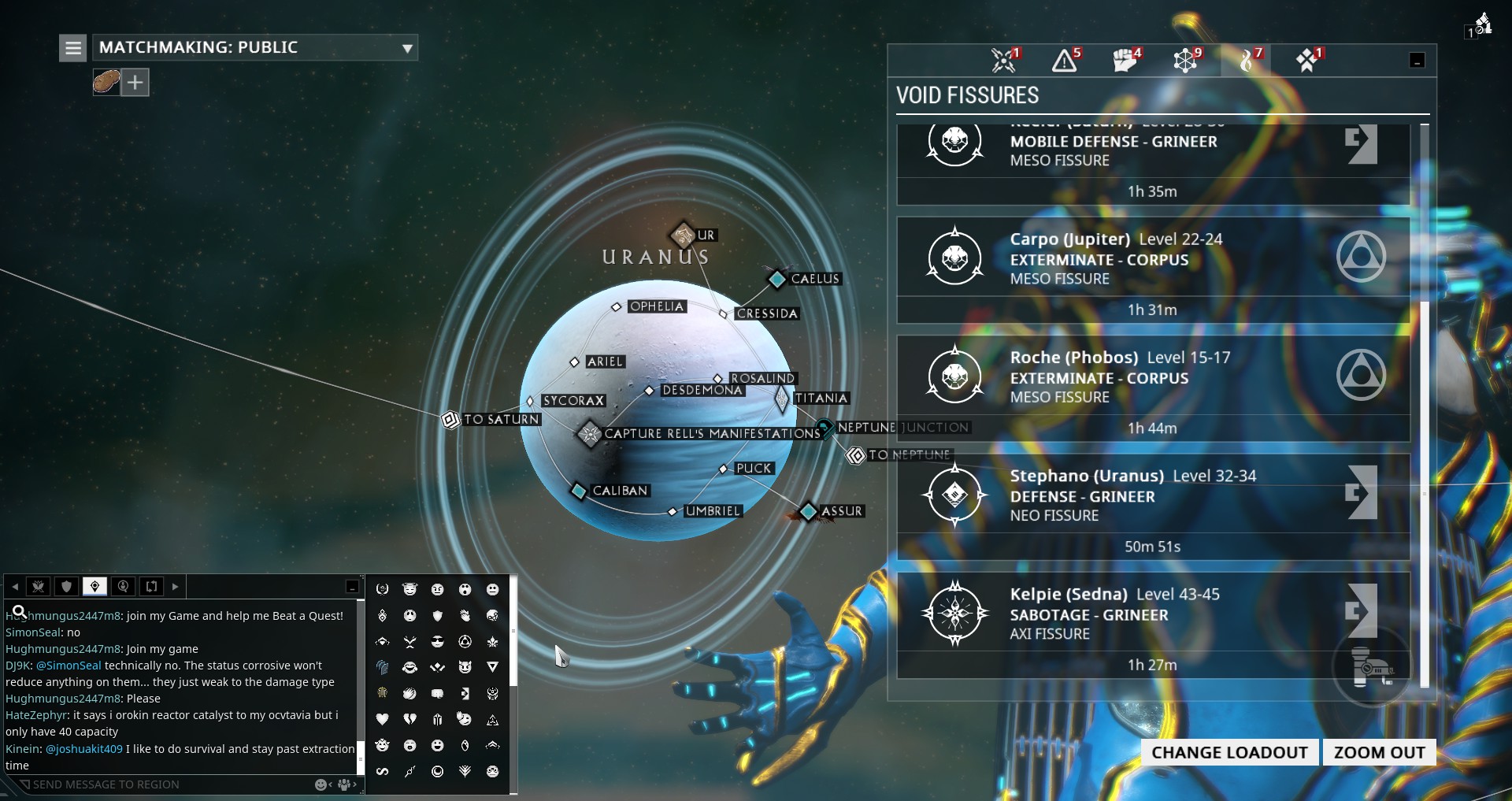 Void Fissure list pointing at nonexisting node? - Mission Specific ...