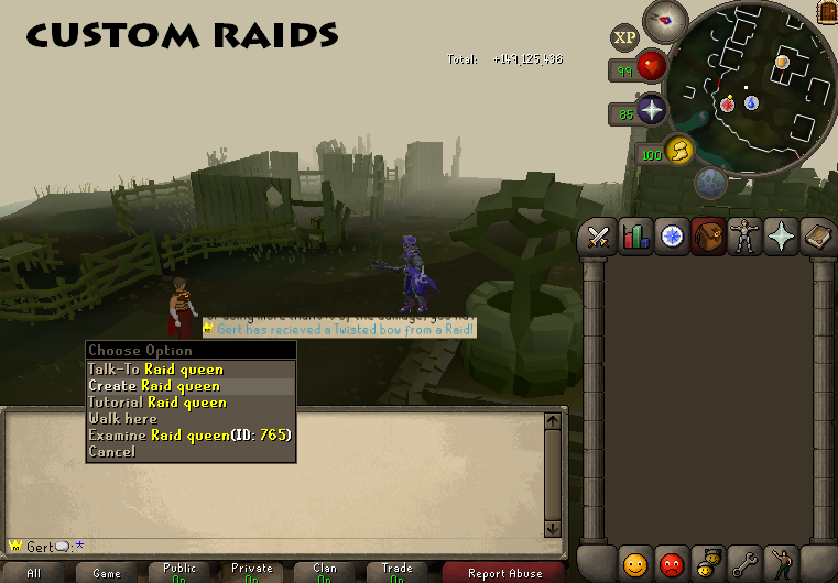 Custom raids