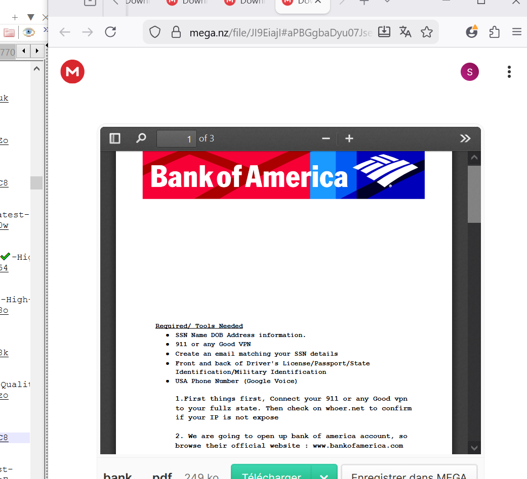 bank of america 5$❤️Fresh-Method✔️-High-Quality-PDF-✔️Latest-