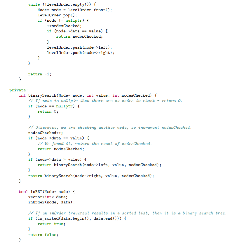 Solved a) use counting operations or recurrence relations to | Chegg.com