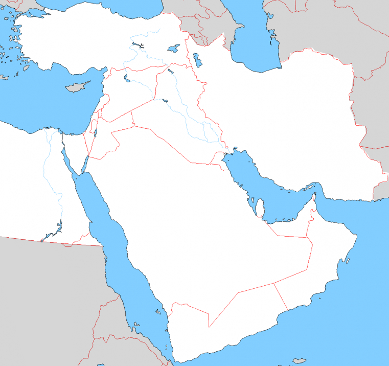 Find These Middle Eastern Countries Quiz - By Squishling