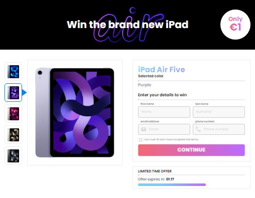 [CC Submit] MultiGeo | Win iPad Air Five