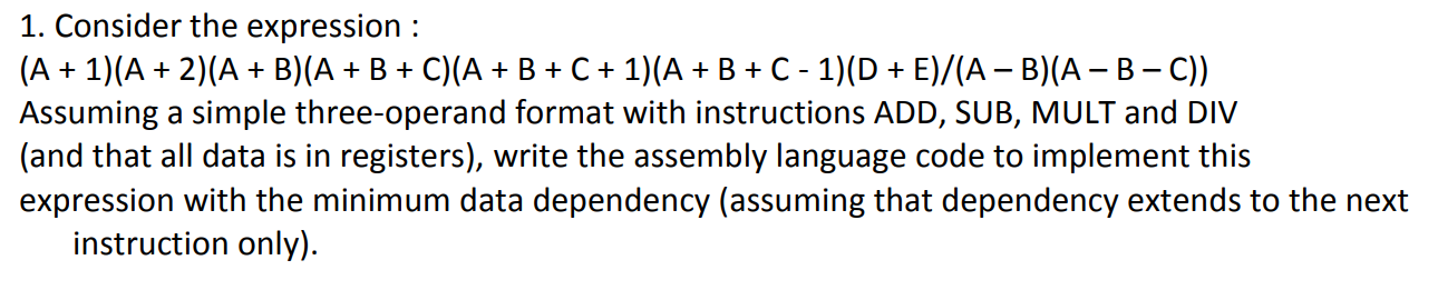 Solved 1 Consider The Expression A 1 A2 A B A B Chegg Solved 1 Consider The Expression A 1 A2 A B A B Chegg