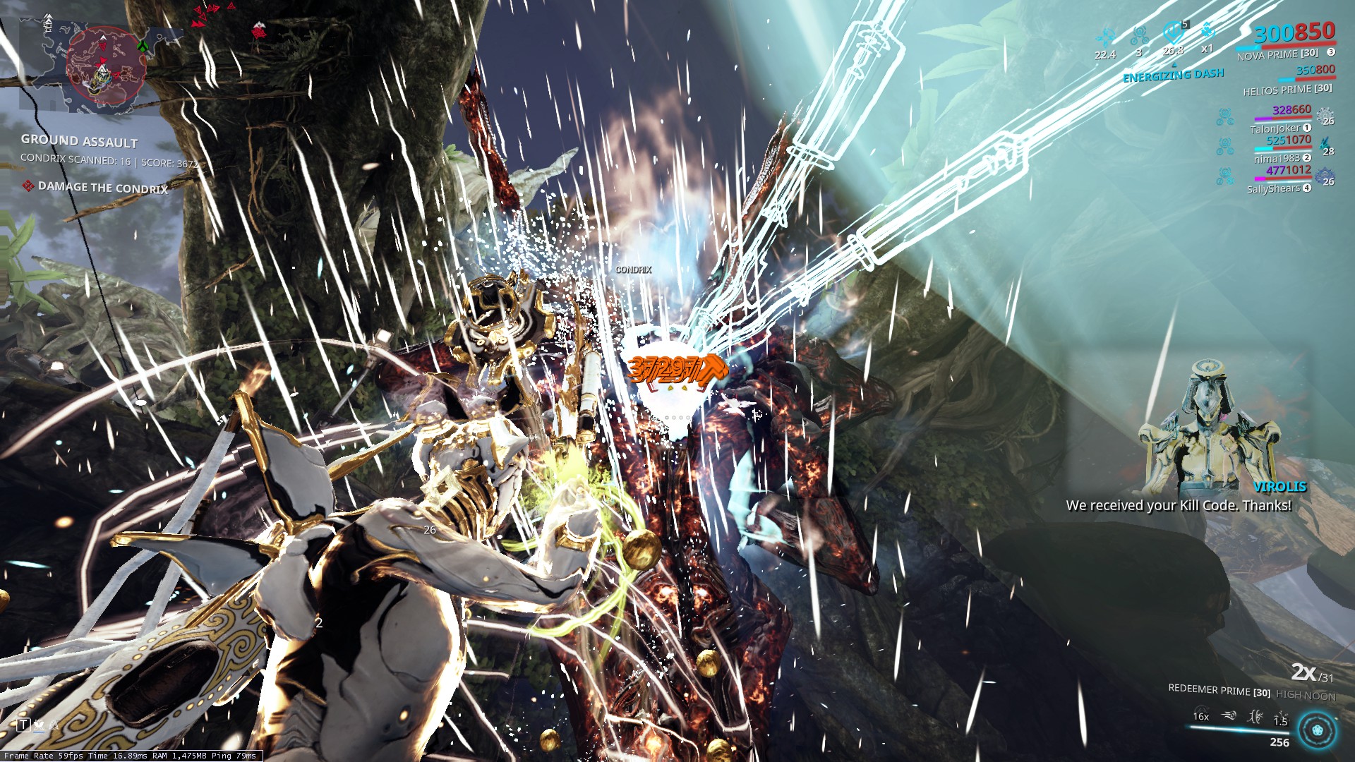 Bug Condrix Redeemer Prime Flotilla Pc Bugs Warframe Forums