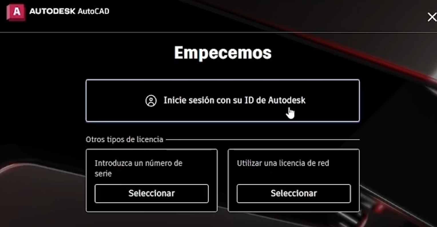 Inicio de sesión en navegador