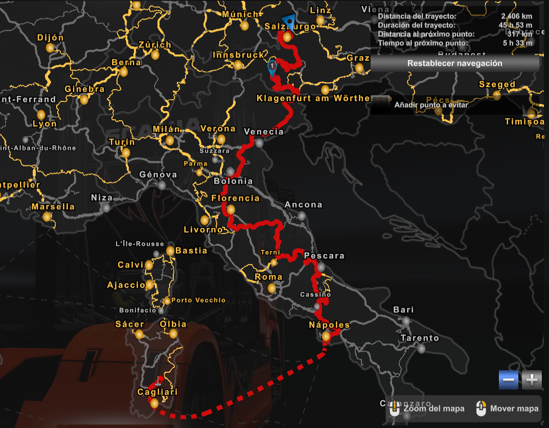 RUTA DE LOS ALPES - ITALIA — Event — TruckersMP