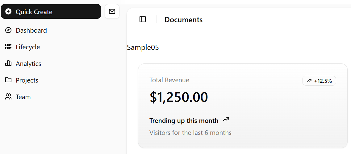 ダッシュボード