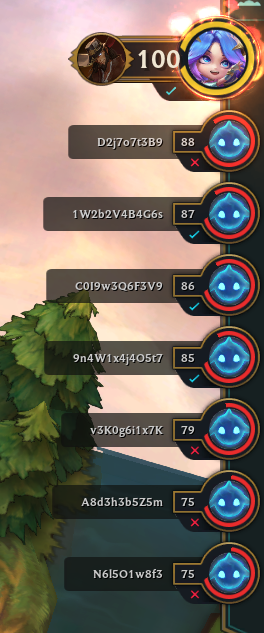 They need to fix the bot problem in pbe, I've had at least 4 bots in my  lobbies every game. I had 7 bots in this game (yes the Gwen was a