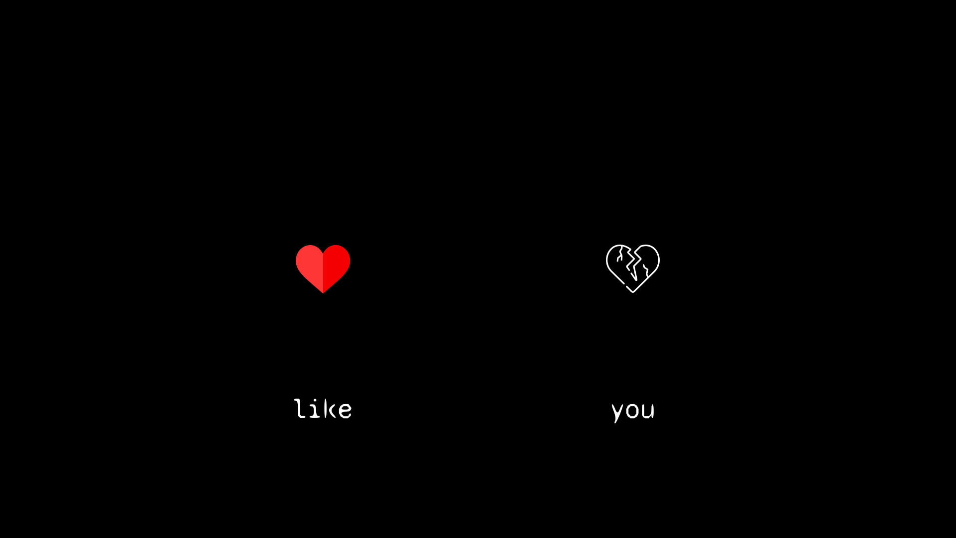 like vs you image heart
