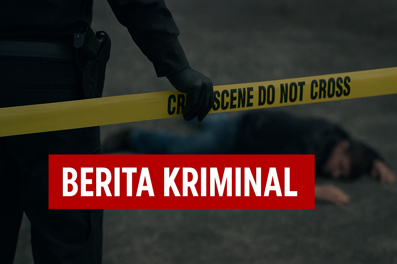 Ilustrasi kejadian pengepungan pelaku kejahatan