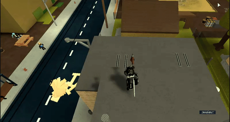 The Streets 1 Float Planks Above Head Telekinesis Replicates - how to drag someone in the streets roblox