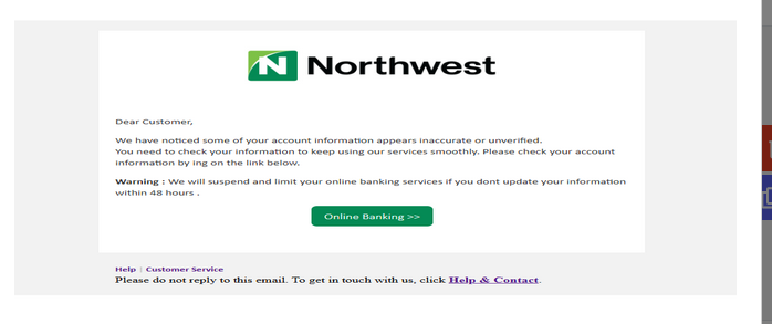 Northwest CU ✓ { LETTER } ⭐ Clean inbox Letter 2025 ❤️