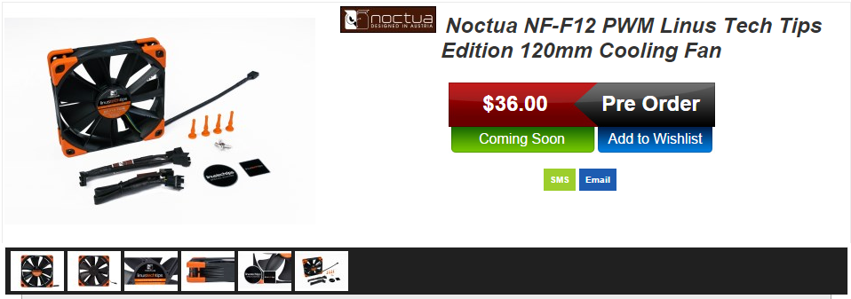 LTT Edition Noctua Countdown/Available for Preorder - Cooling - Linus ...