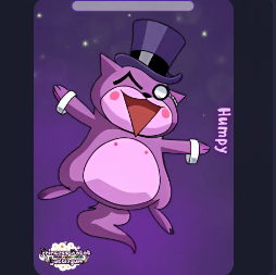 Holographic Humpy Card
