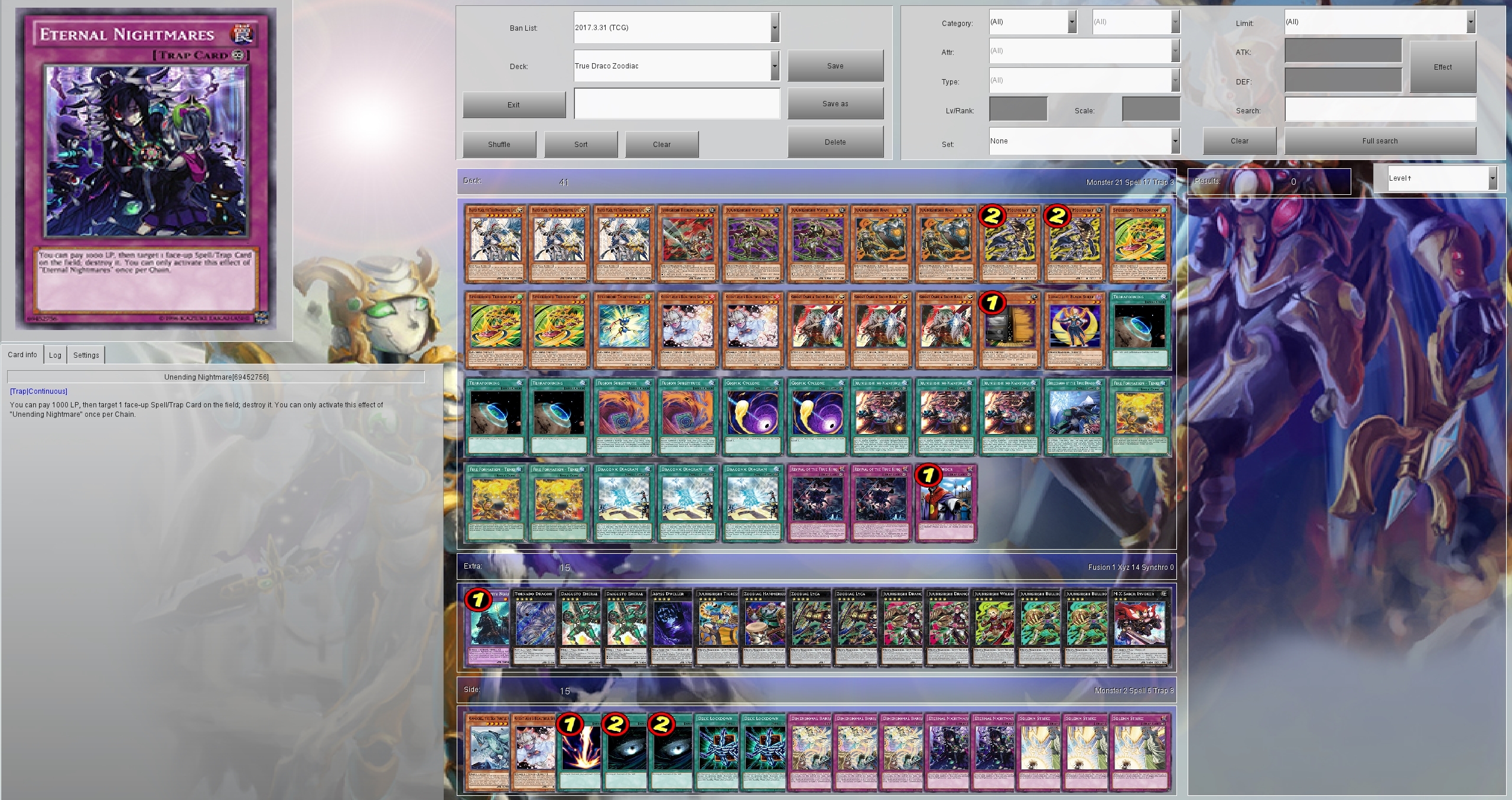 1st Place YCS Pittsburgh True Draco Zoo Deck profile from Aaron Chase  Furman : r/yugioh