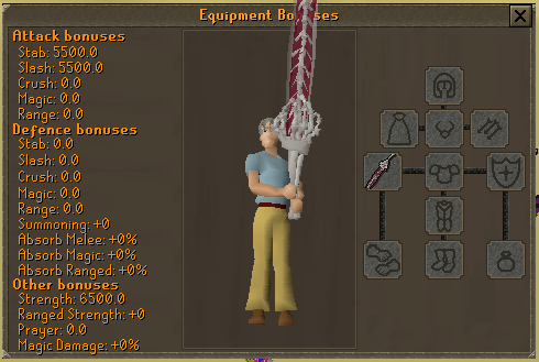 Give the rogue set +25% damage to daggers : r/2007scape