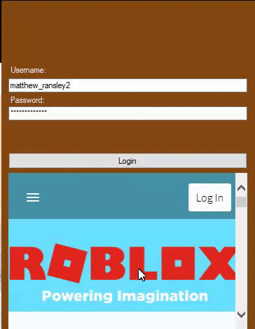 Help How To Loginto Roblox On A Webbrowser Automatically - roblox powering imagination gif