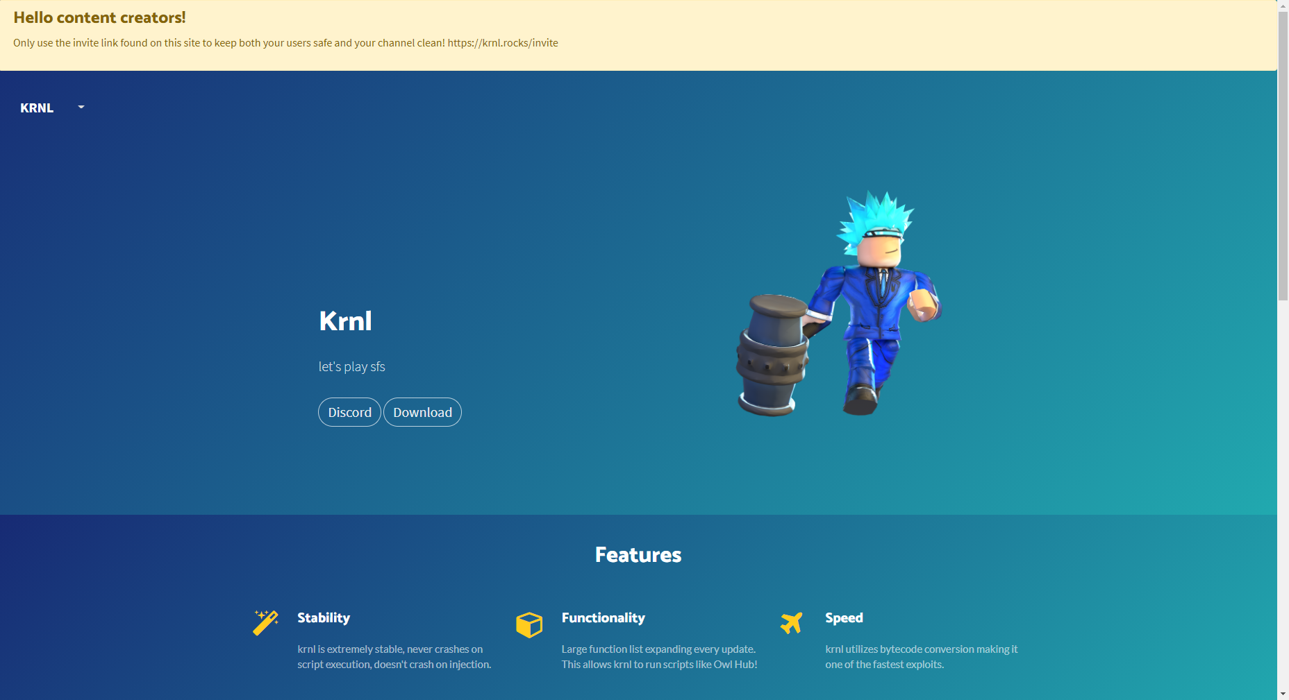 Krnl Topic Must Be 10 250 Characters Long Wearedevs Forum - this is discountinued roblox
