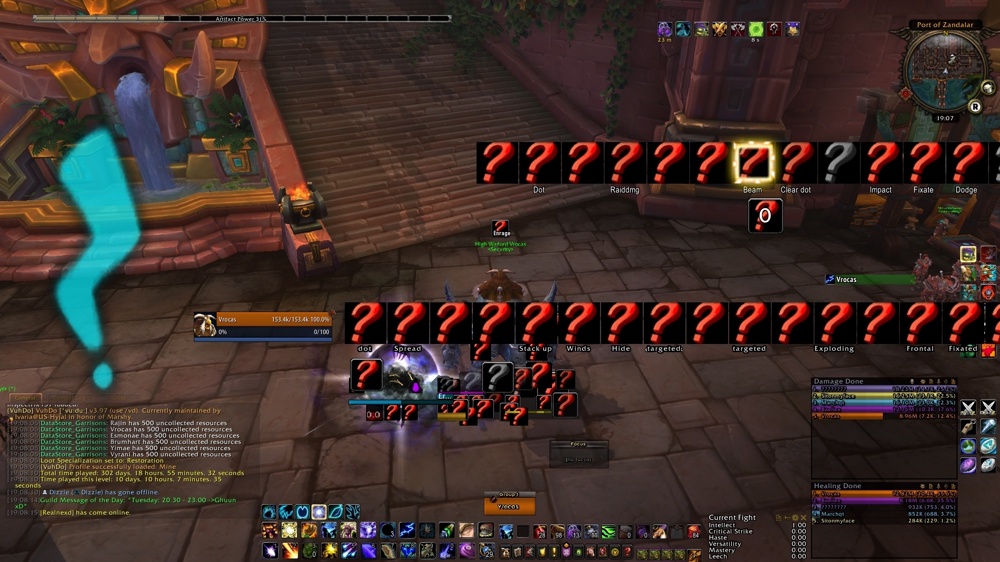weakauras hide out of combat