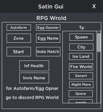 Selling Satin Gui Op Script Hub That Has Over 6 Games