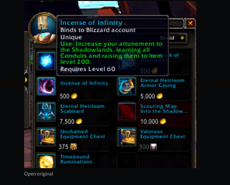 200 ilvl conduit vendor up Arenas World of Warcraft Forums