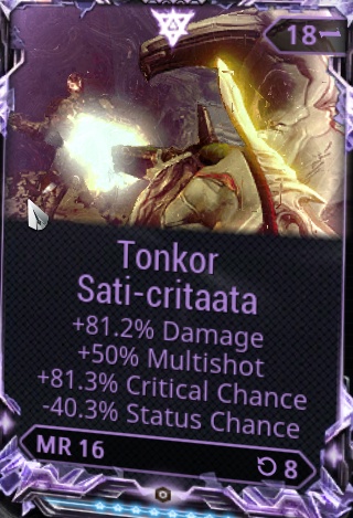 [PC] [WTS] God Roll Tonkor riven : r/wartrade