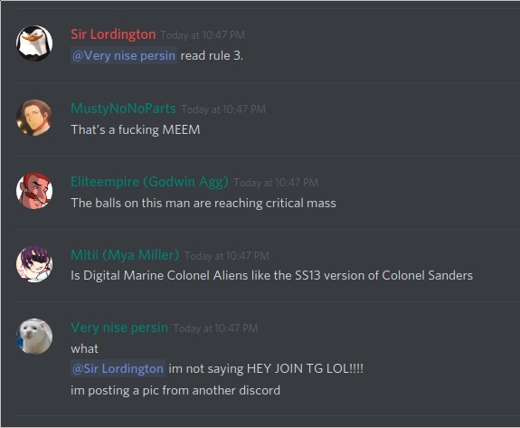 CM massive damage control, talk about TG server, get banned today! : r/SS13