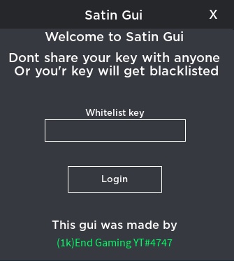 Selling Satin Gui Op Script Hub That Has Over 6 Games