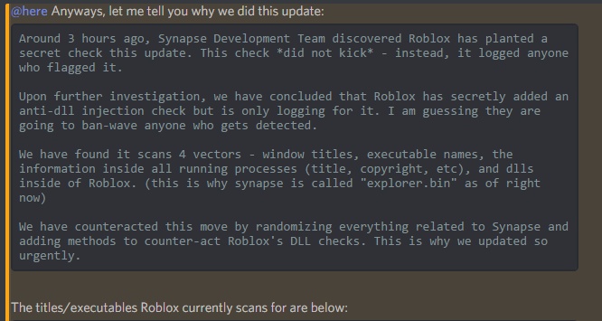 Dont Use Any Exploits Now And Look In Picture Now Wearedevs Forum - never get banned on roblox banwave bypass working