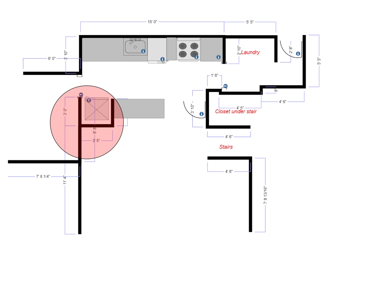 Tricky Kitchen Layout | DIY Home Improvement Forum