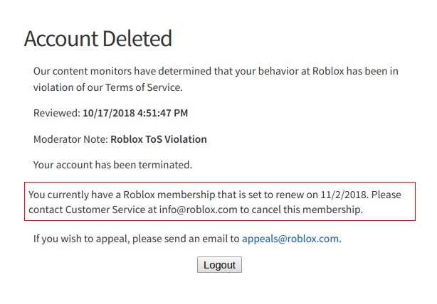 Do Botted Followers On Roblox Get U Banned