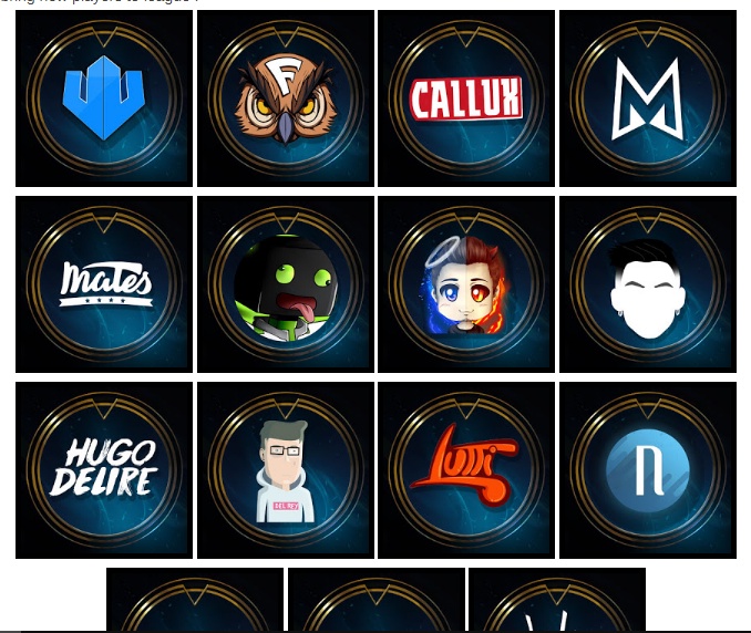 Where are the Youtubers/Creator icon