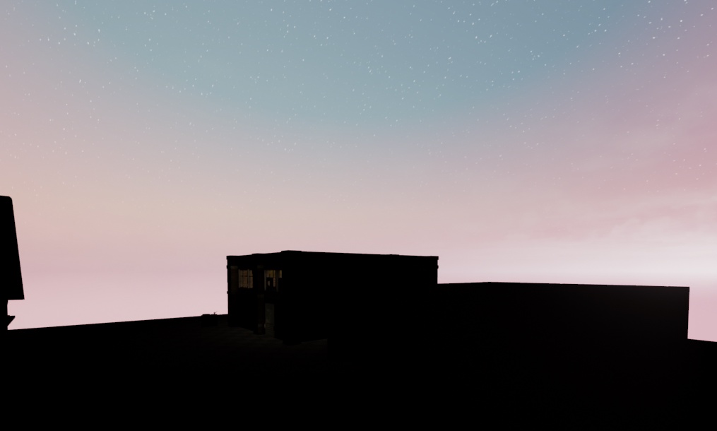 unreal engine 4 night sky