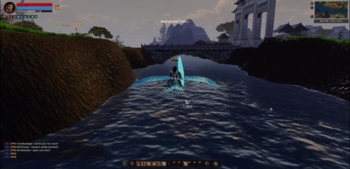 Water, Grass, Fly